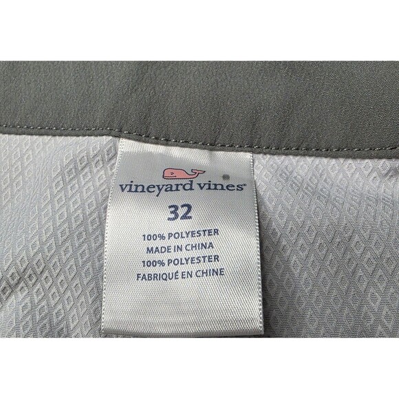 Vineyard Vines Board Shorts Size 32 Drawstring Blue *flaw* Beach Travel - Picture 2 of 9
